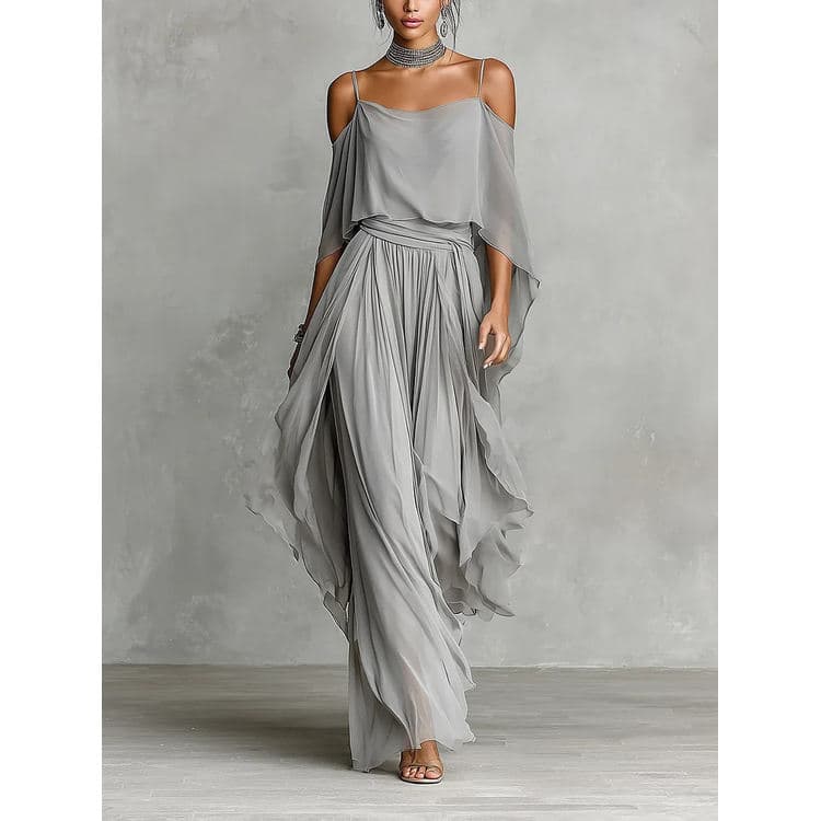 Wenshuo Casual Solid Color Suit Wholesale Simple slip Crop Top Custom logo Lightweight Summer Suit Factory Directly
