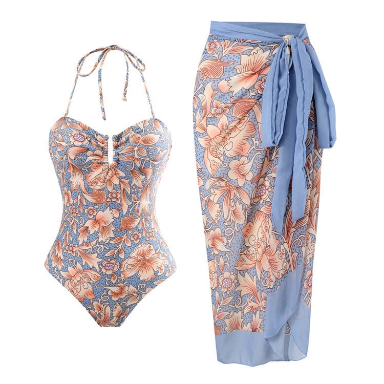 2024 Designer Vintage Beach Dress Luxury Bathing Suit 2 Piece Bikini Bandeau Breathable Swim Dress