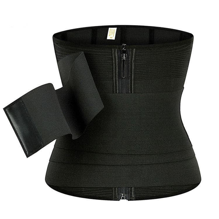Removable Strap Retract Waist Trainer Wholesale Sports Shaper Zip Shaper Women