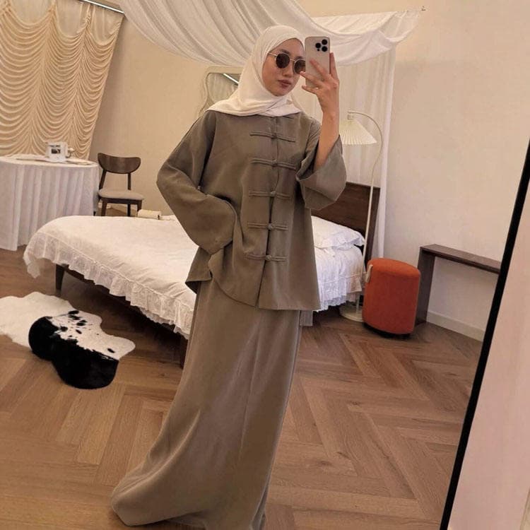 Wenshuo Simple Solid Color Suit Wholesale Long Sleeve Top Custom logo Casual Loose Trousers Factory Directly