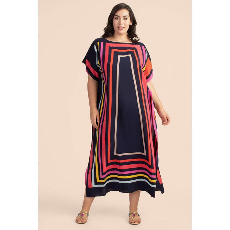 Wholesaler Line Positioning Printed Holiday Dress Women Bikini Sun Shirt Beach Sexy Cover up