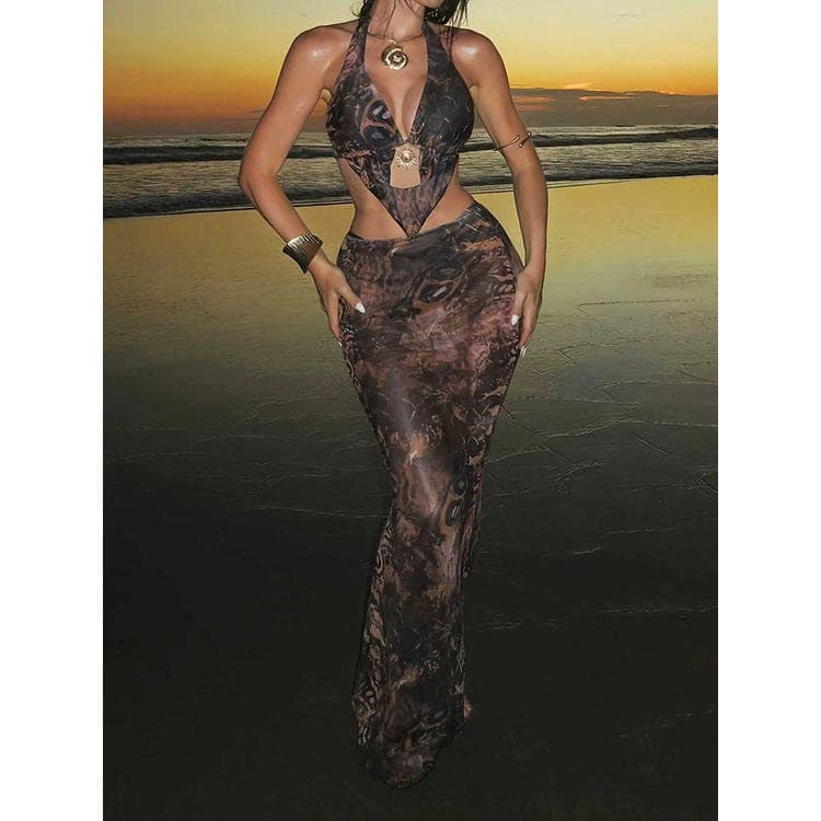 Wholesale Vintage Elegant Luxurious 3 Pcs Bikini Set 2026 New Arrival Stylish Beach Vacation Swimwear Set