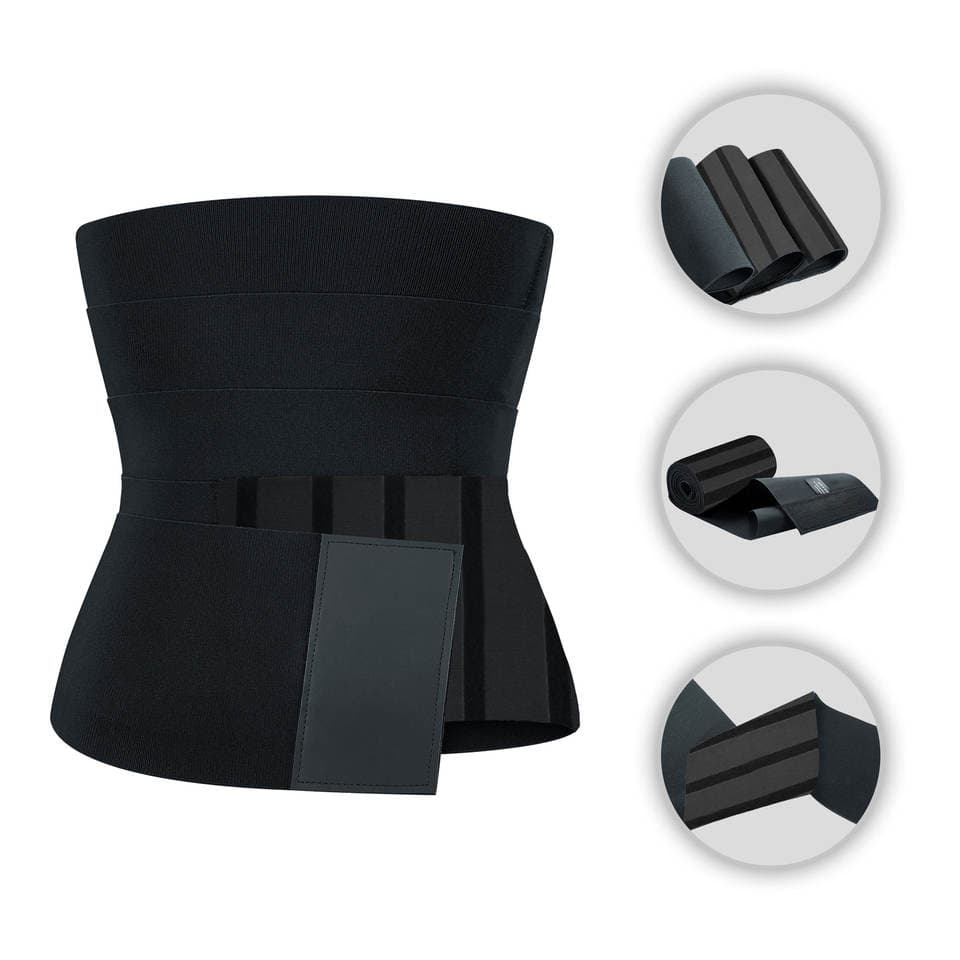15CM Wide Belly Belt Waist Trainer Sports Fitness Tight Yoga Long Restraint Belt