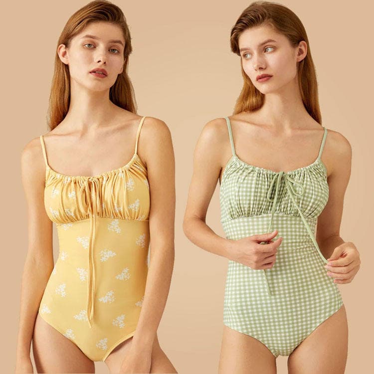 Hot Selling String Bikini for Women Swim Wear Backless Floral Bikini One Piece High Waisted Sexy One Piece Swimsuit