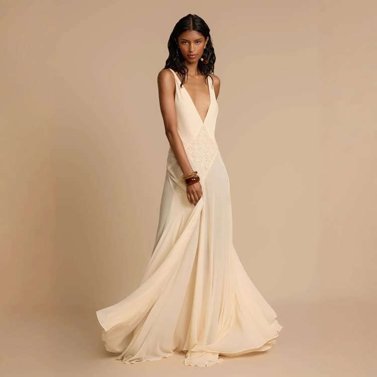 Wenshuo Sexy Deep V Neck Dress Wholesale Backless Club Dress Custom logo Mesh Maxi Skirt Factory Direct