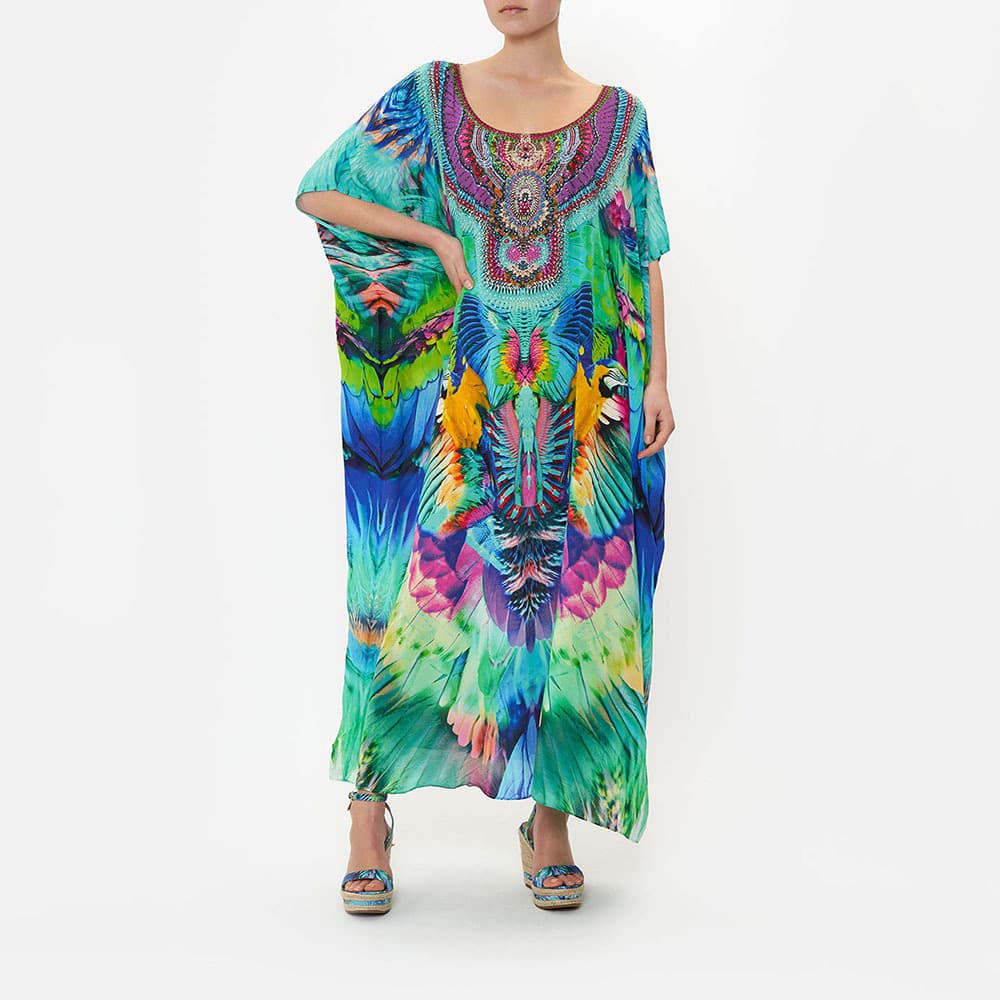 2022 New Print Holiday Robe Bikini Sunscreen Shirt Beach Blouse