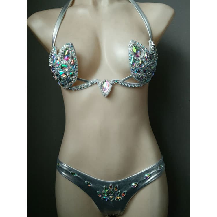 Luxury Fashion Sexy Bikini 2 Piece Set 2025 New Diamond Bikini Nightclub Suit