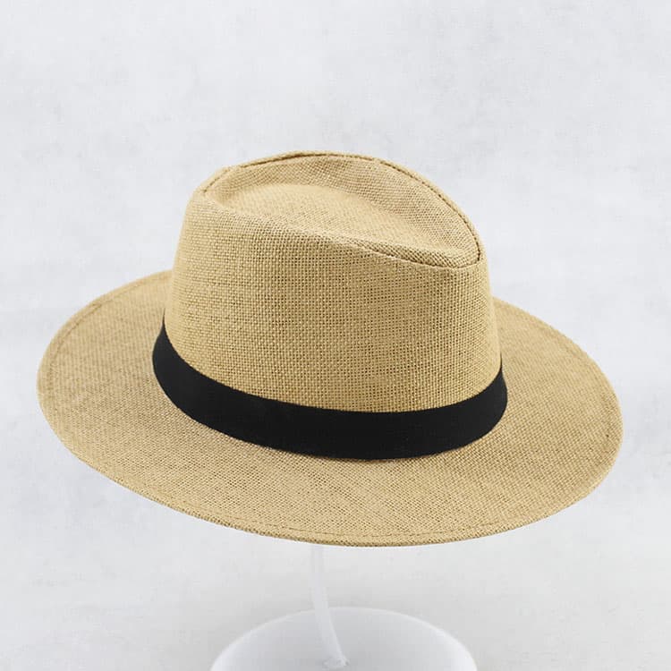 Factory Wholesale Summer Sombrero Mens Fedora Hat Panama Straw Hat