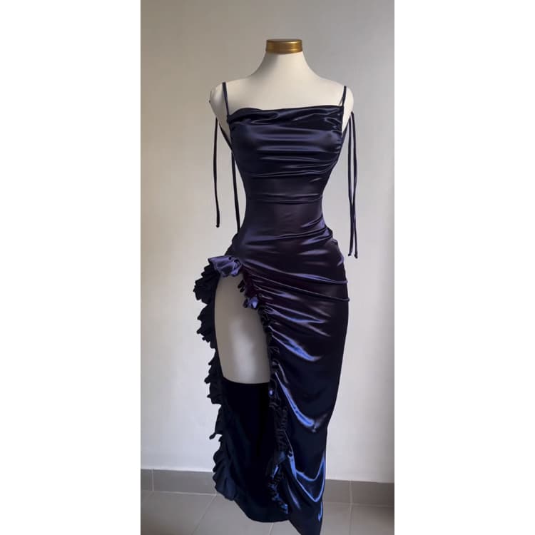 Wholesale Solid Color Dresses Summer Premium Sexy Dresses Backless Strapless Dresses