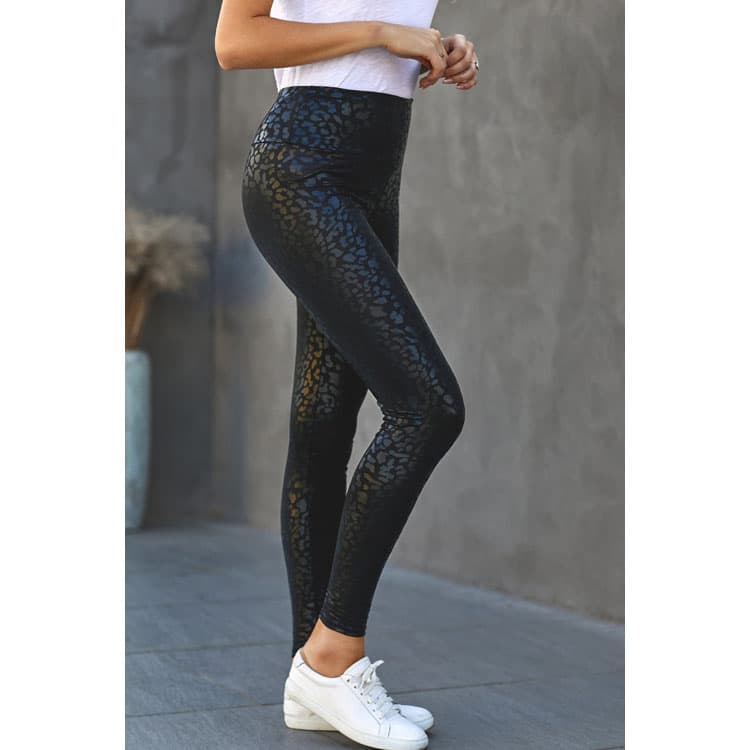 2025 New Style Tight Leggings Women Fashion Crocodile Pattern Pencil Pants Yoga Pants Wholesale