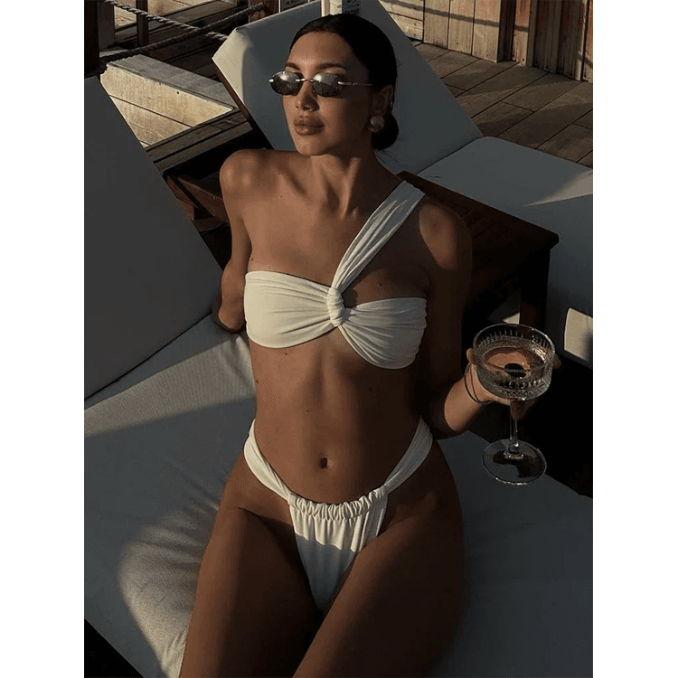 2024 Latest Popular Sports Swimwear Two Piece Sexy Beachwear Bikini for Women
