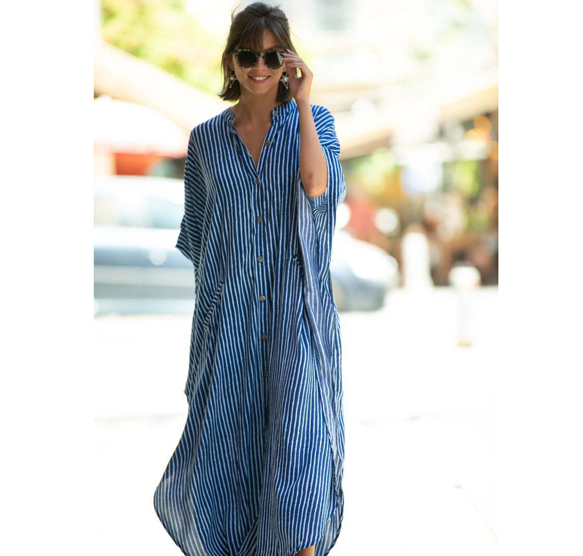 2020 Beach Blouse Over Size Holiday Sun Protection Shirt Beach Skirt