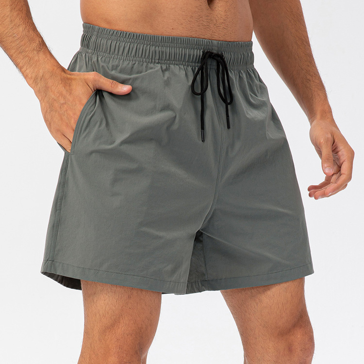 Wenshuo Loose Athletic Shorts Factory Direct Simple Drawstring Pants Custom logo Quick Drying and Breathable Pants Wholesale