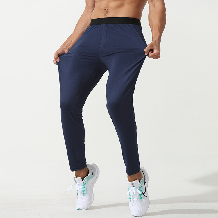 Wenshuo Simple Solid Color Pants Wholesale Loose Athletic Pants Custom logo Drawstring Pocket Pants Factory Direct
