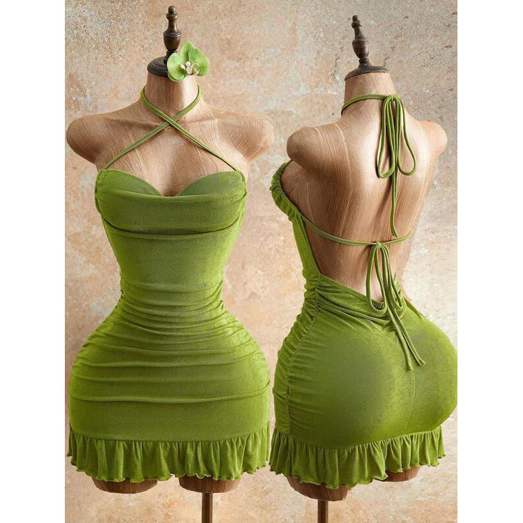 New Fashionable Mini Dress Sexy Summer Sleeveless Dress Multiple Colors Party Dress for Women