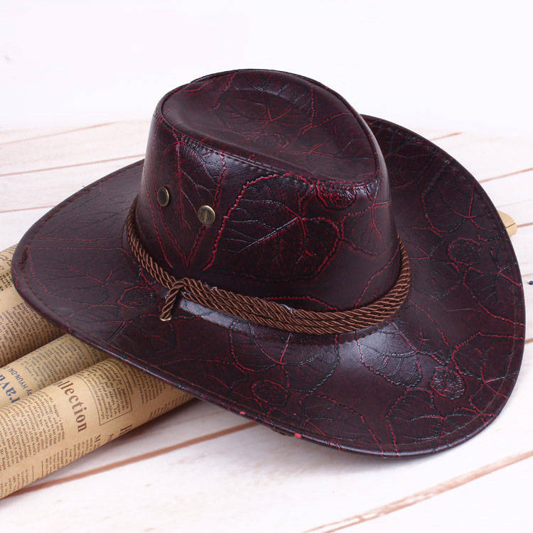 Summer American Style Men and Women Knight Hat Outdoor Sunhat Western Cowboy Hat