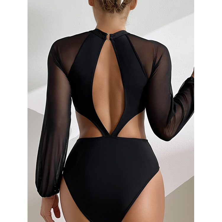 Ready to Ship 2023 New Design Young Hot Sexy Black Womens Bikinis & Beachwear Set